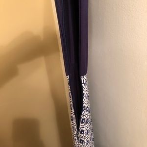 Market & Spruce Blue Rami Maxi Dress Size Medium